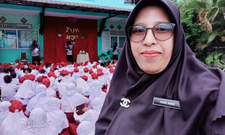 Foto: Isna Inda, S.Pd.SD Guru Pada SDN 1 Banda Sakti Kota Lhokseumawe